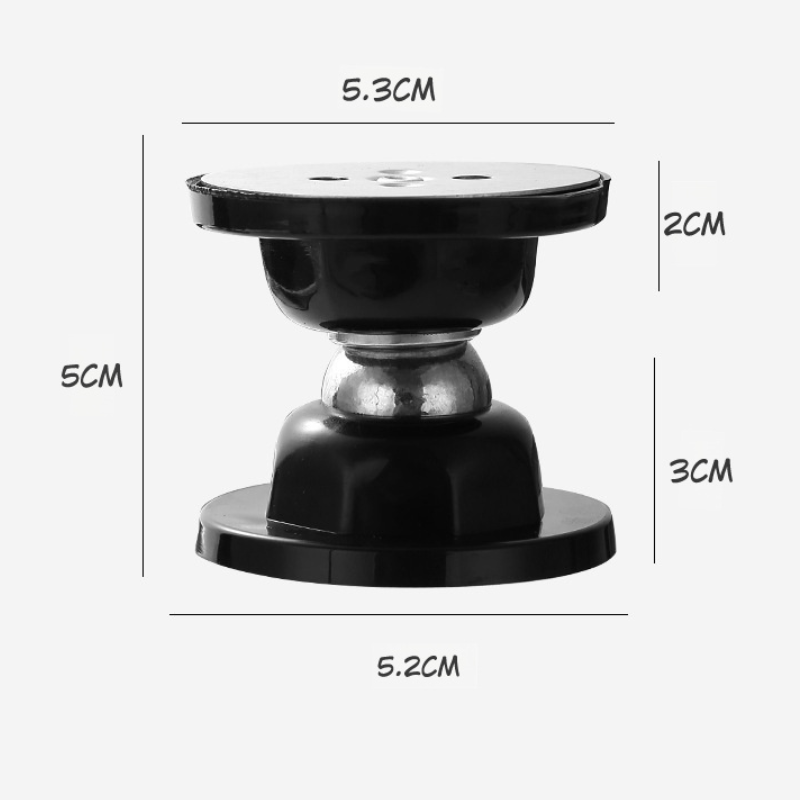 No-Drill Compact Magnetic Door Guard