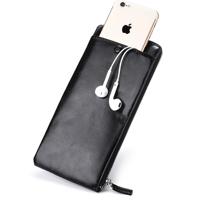 Trendy Youth Zipper Long Wallet