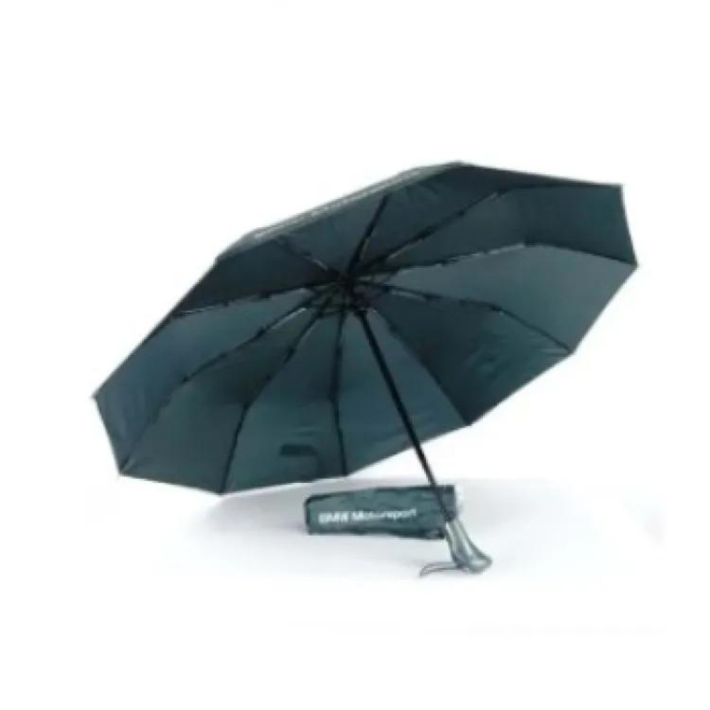 B-M-W Three Folding 10 Ribs UV  Sunny and Rainy Umbrella