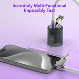 240W 4-in-1 USB-C Fast Charging Cable