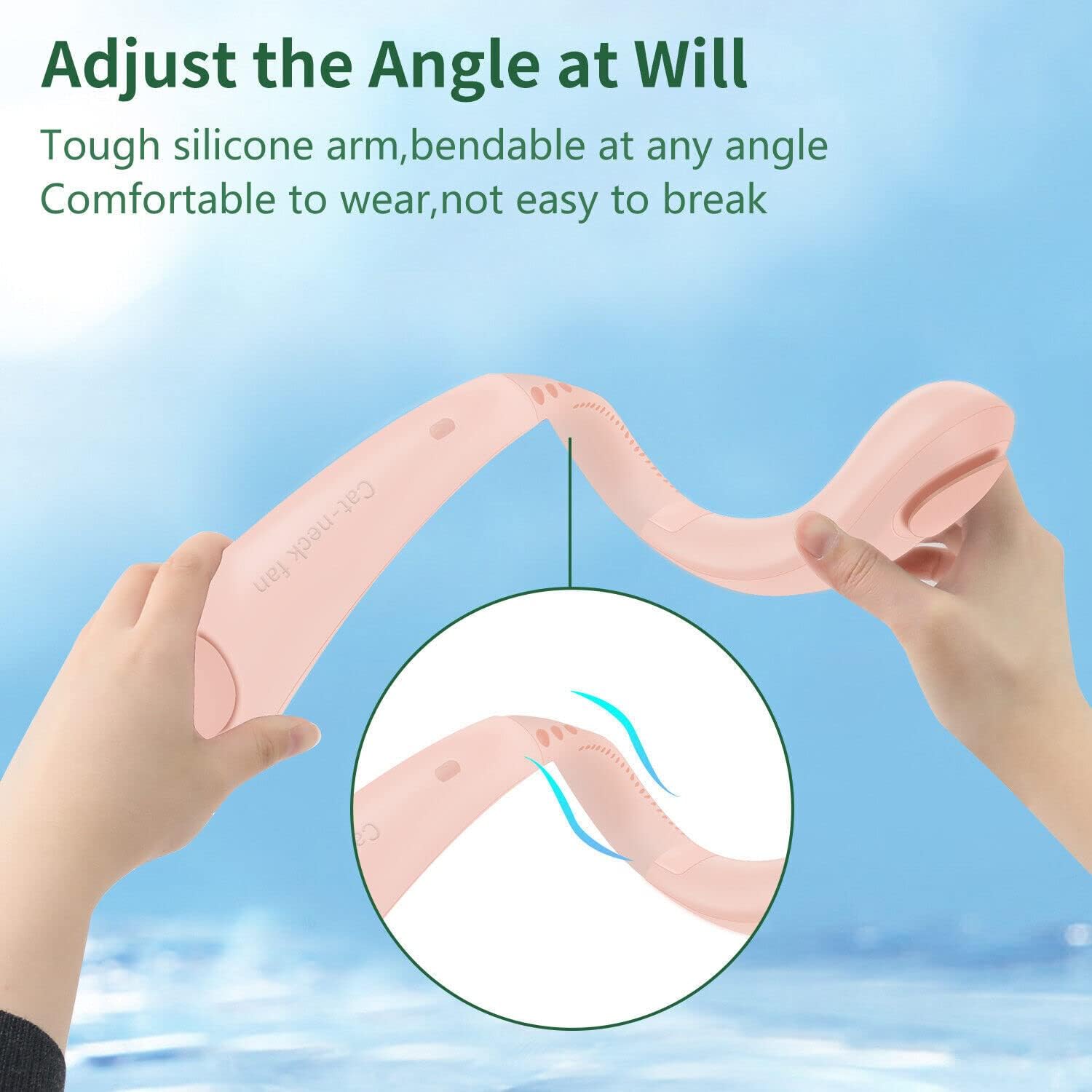 USB Portable Mini Neck Fan