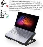 Laptop Cooling Pad With 2 Fans