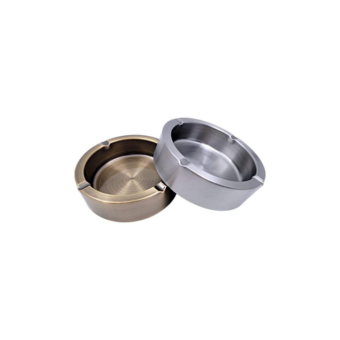 Luxury Antique Stainless Steel Ashtray