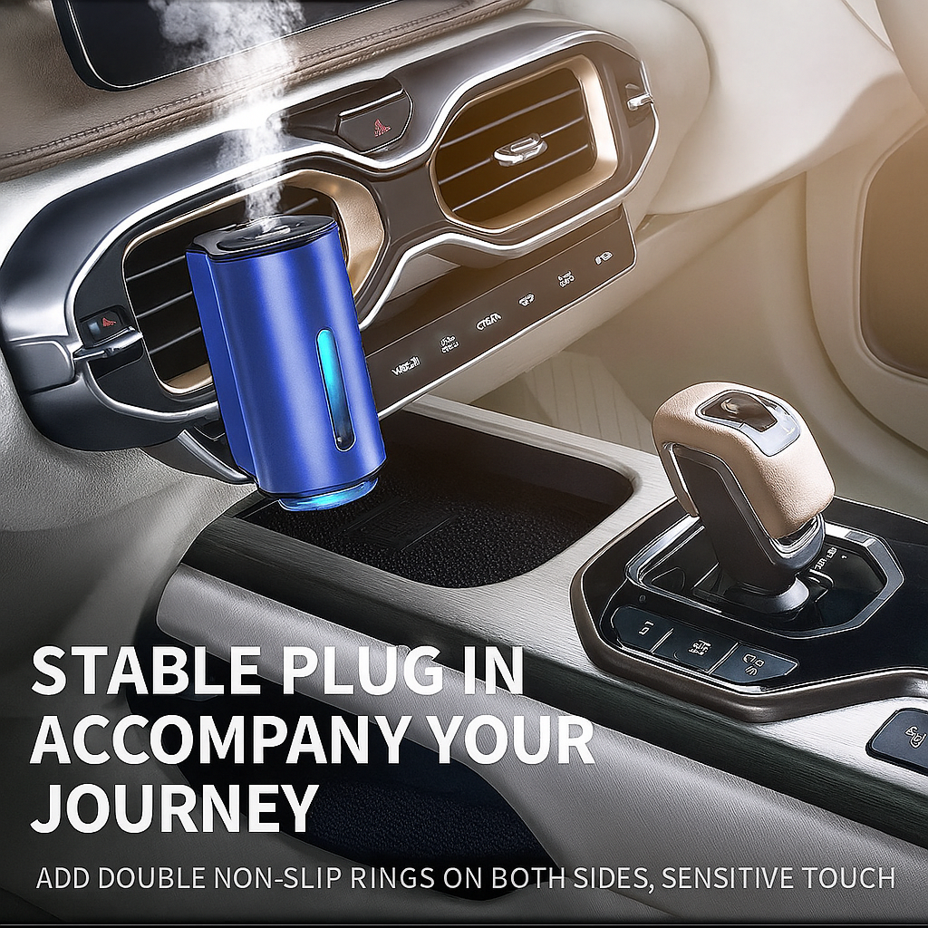 Automatic Car Spray Scent Machine with Fragrance (3 bottles)