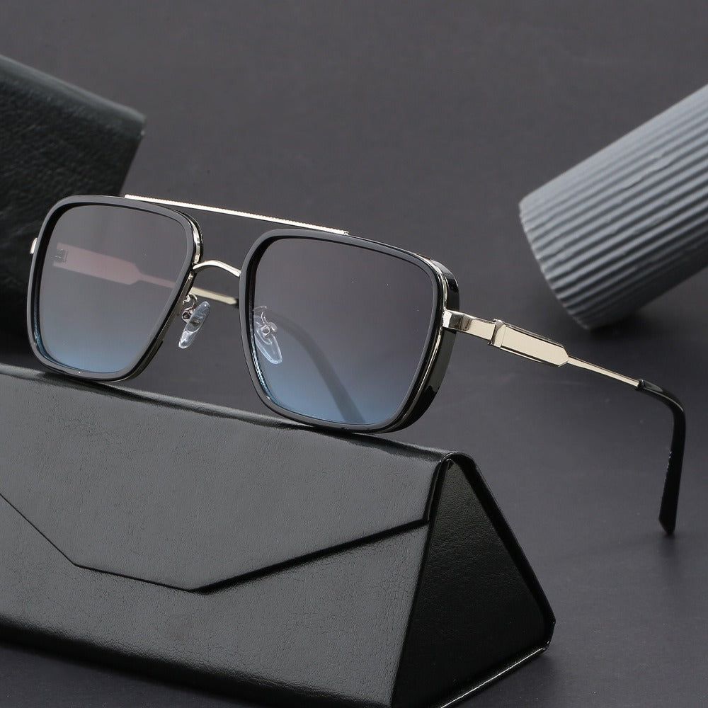 Bold Edge Punk Style Sunglass