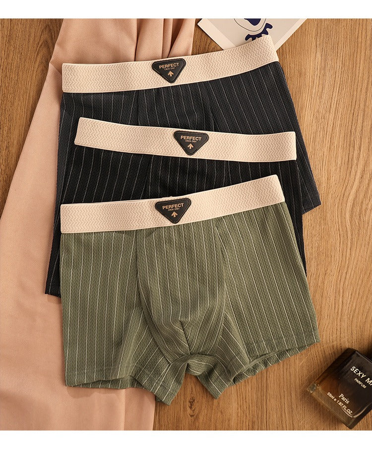 Textured Lightweight Boxer With Fresh Protection (set of 04)