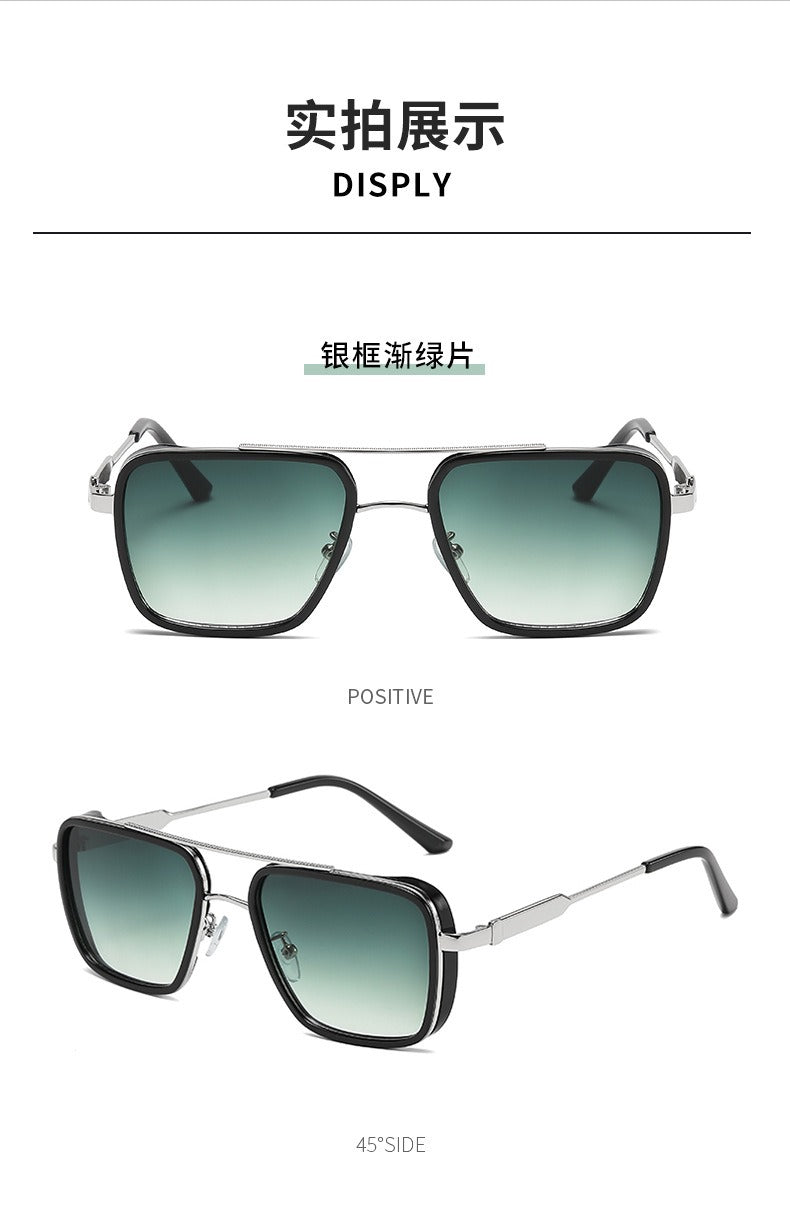 Bold Edge Punk Style Sunglass