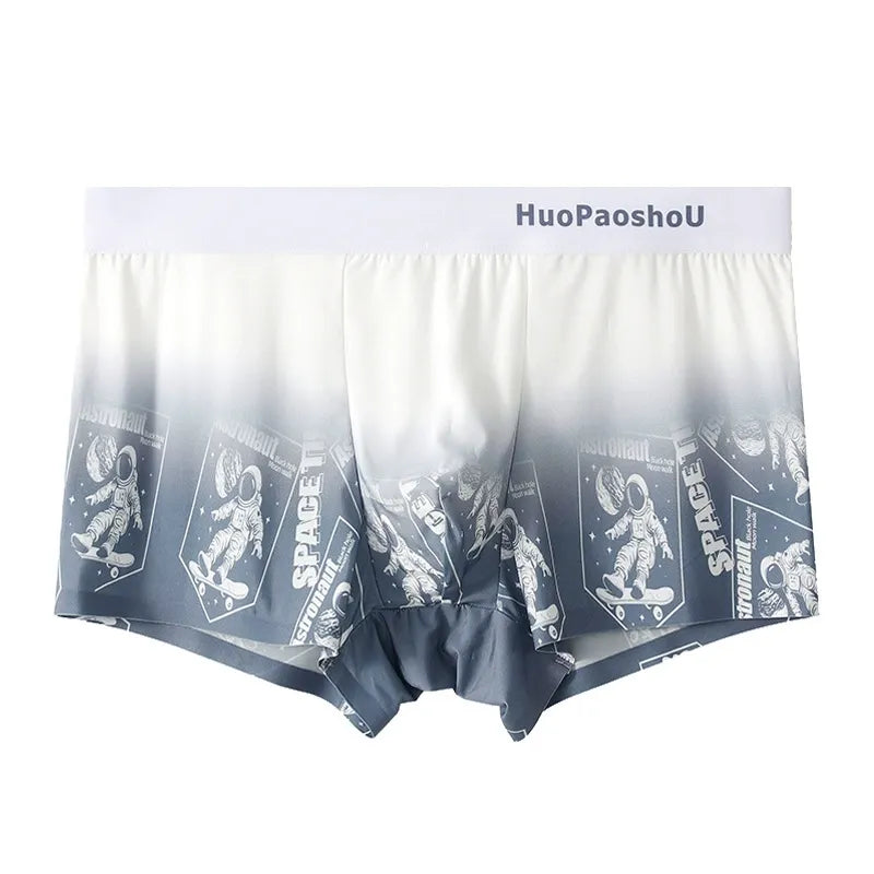Outer Space Gradient Ice Silk Underwear Pack (Set of 4)