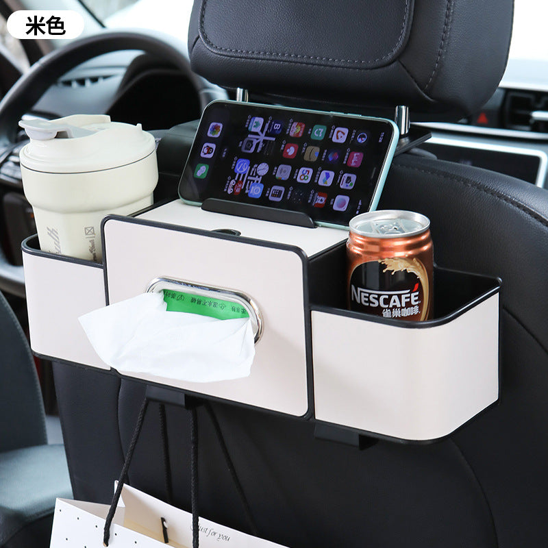Space-Saving Car Back Seat Storage Box