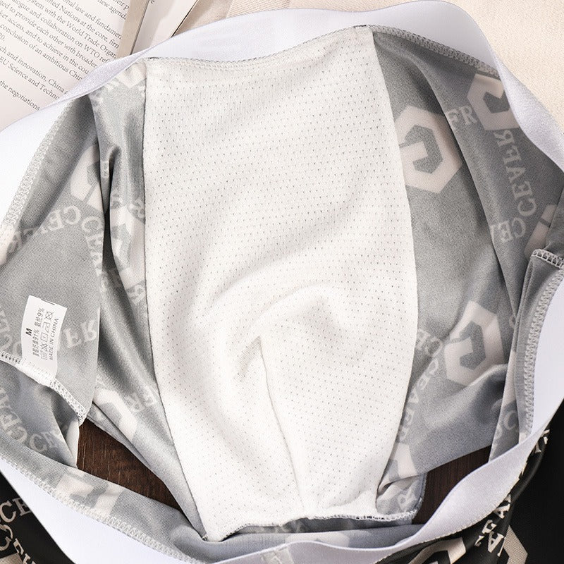 Summer Ice Silk Quick-Dry Men’s Boxers ( set of 04)
