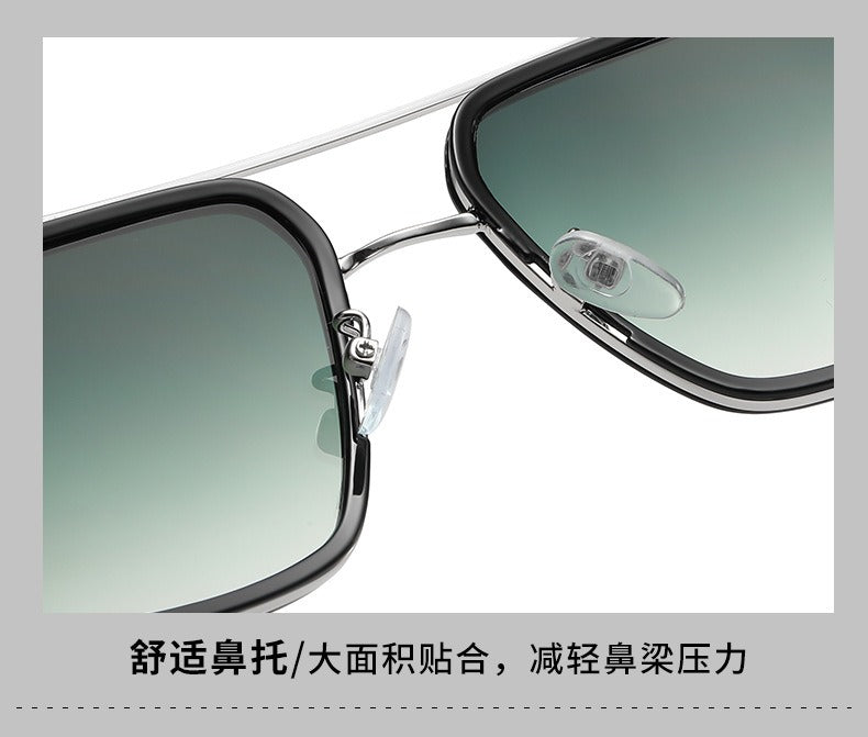 Bold Edge Punk Style Sunglass