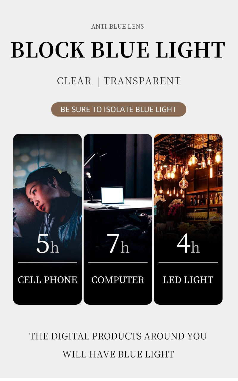 Lightweight Anti-Blue Light Spectacles