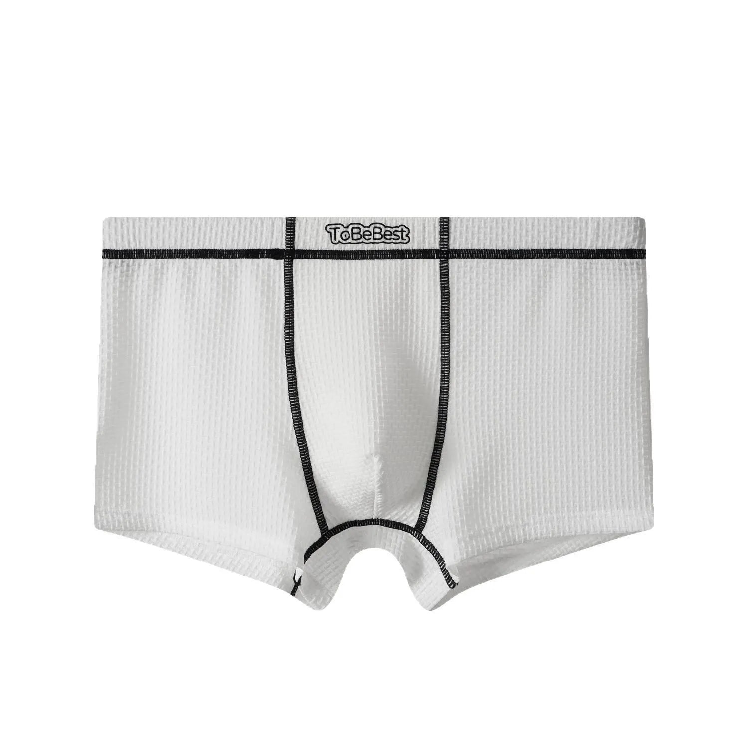 Ice Silk Waffle Texture Boxer Shorts ( Set of 04 )
