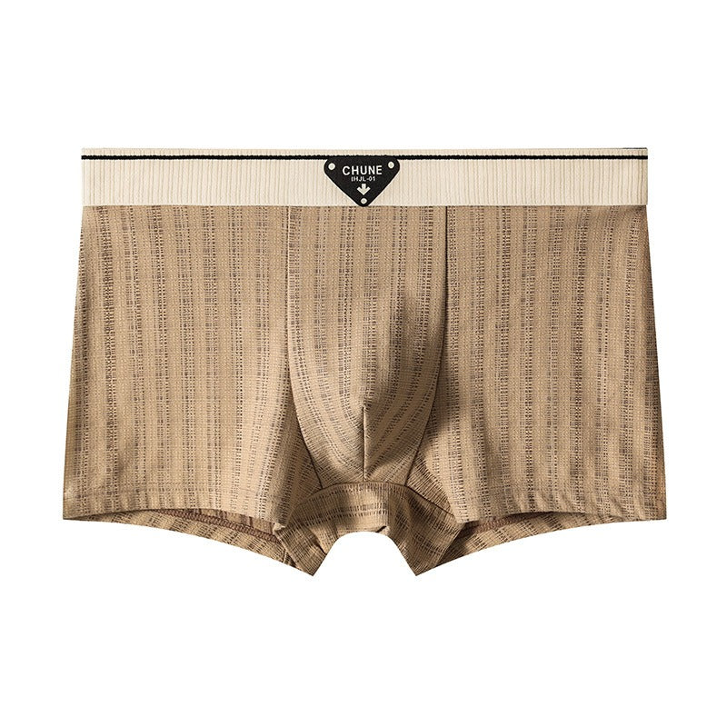 New Striped Soft Cotton Underwear (set of 04)
