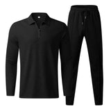 Lightweight Casual Long Sleeve Jogger Set