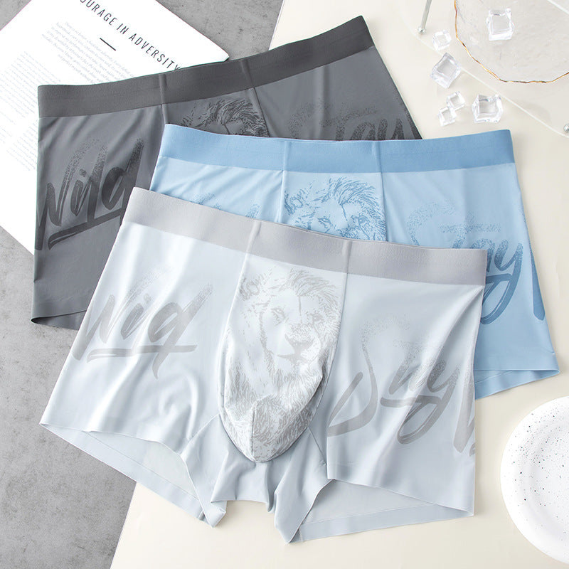 King’s Pride Ice Silk Underwear ( Set of 04 )