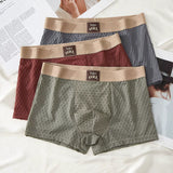 Elegant Texture Ice Silk Underwear Pack ( Set of 04 )