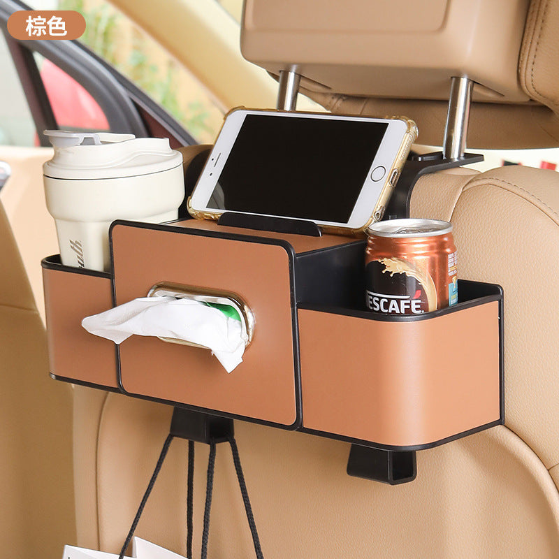 Space-Saving Car Back Seat Storage Box