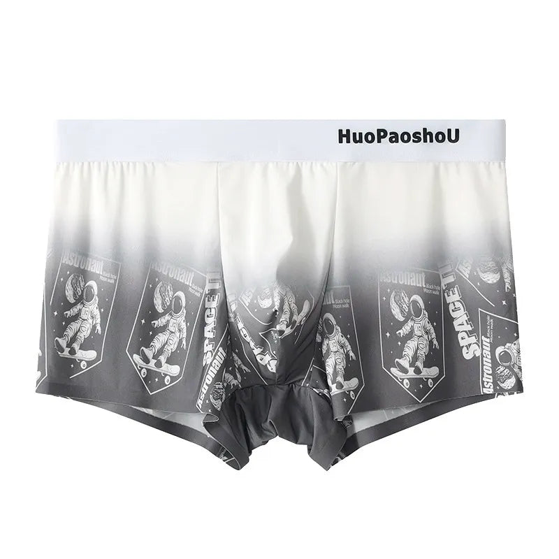 Outer Space Gradient Ice Silk Underwear Pack (Set of 4)