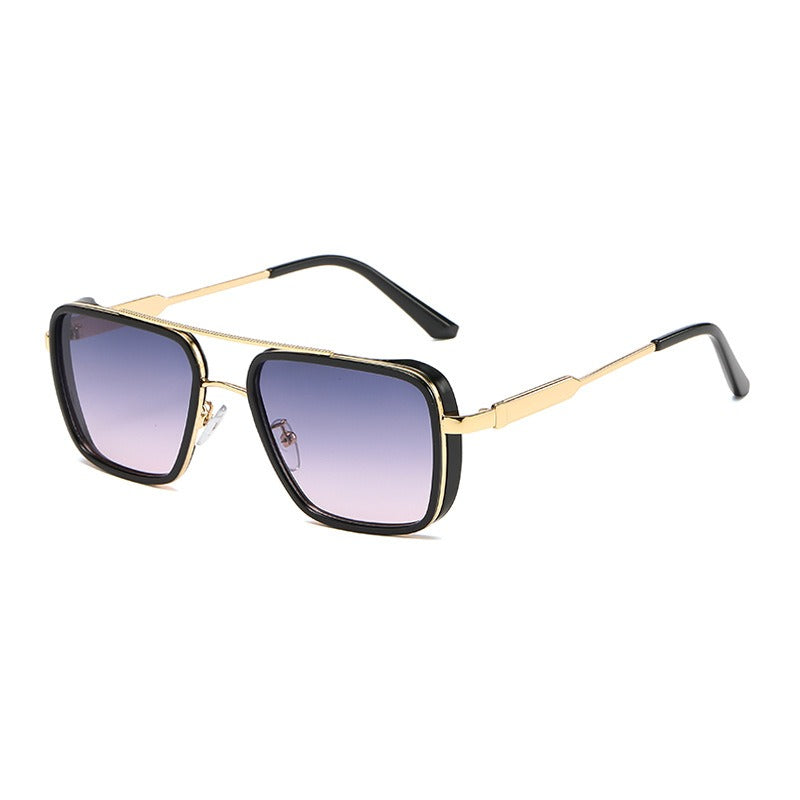 Bold Edge Punk Style Sunglass