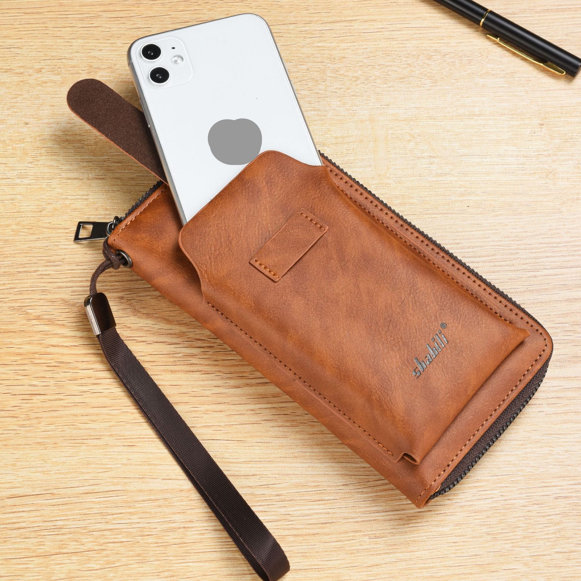 Men's New Fashion Multi-Card Slot Soft Long Wallet
