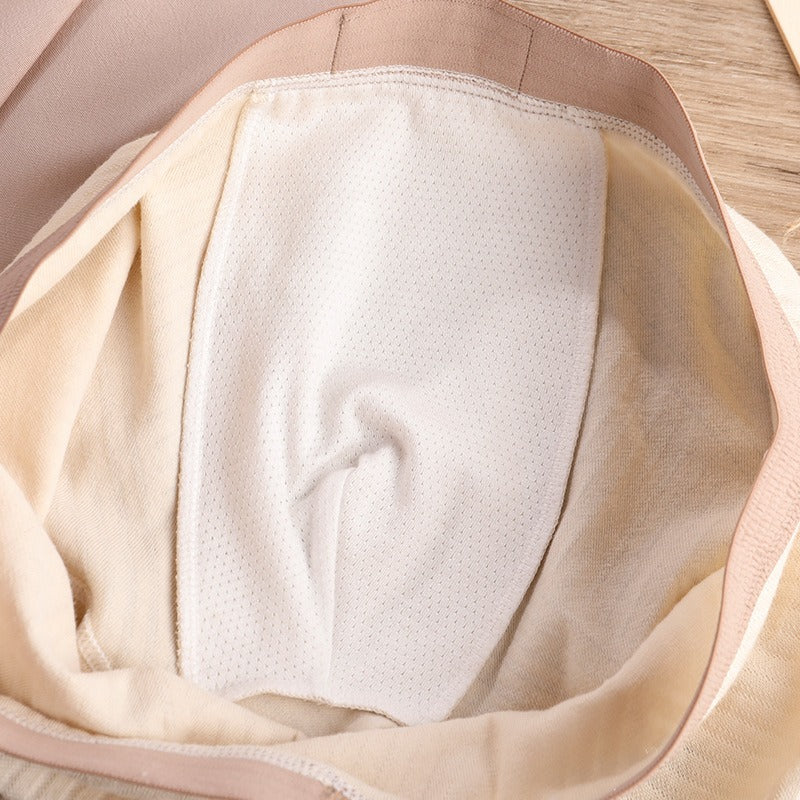 Pure Cotton Textured Mid-Waist Underwear ( set of 04)