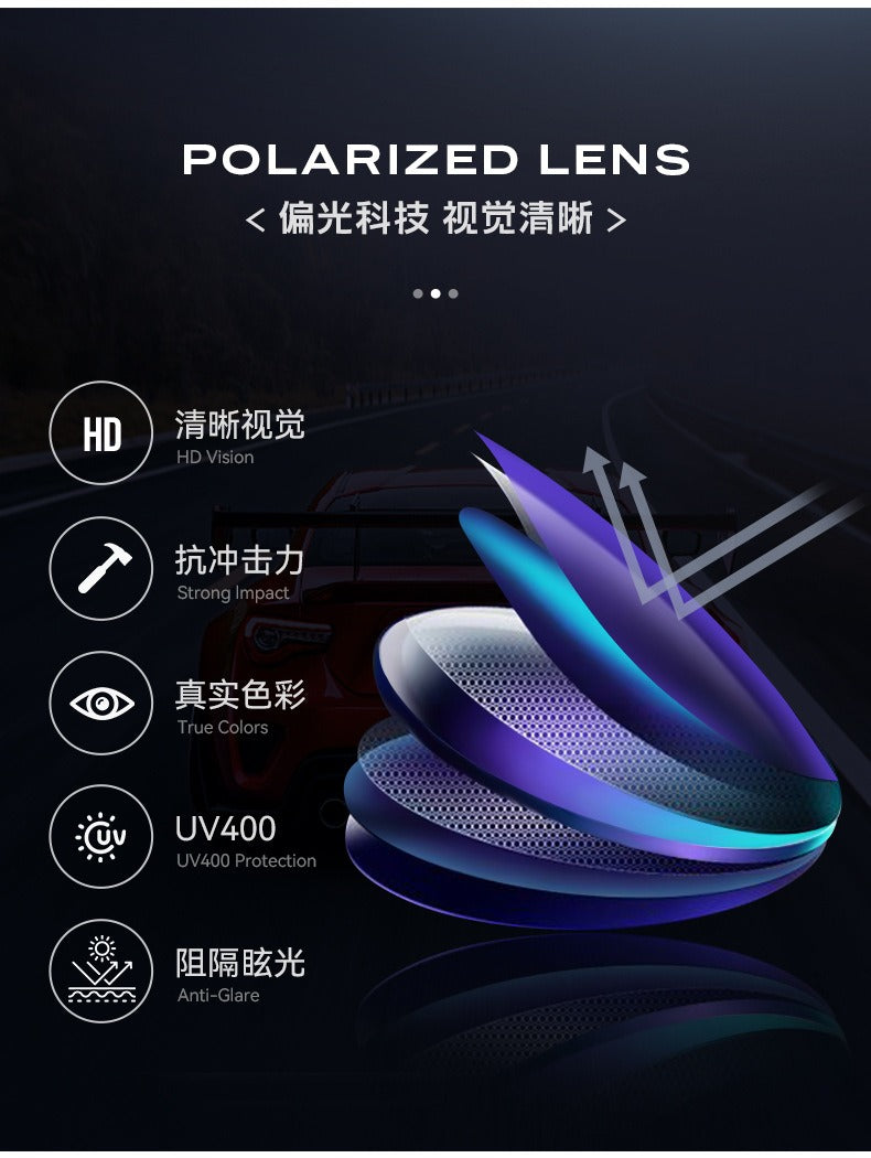 High-Definition Anti-Glare Polarized Eyewear
