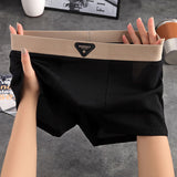 Men's Ice Silk net pattern Premium Boxer ( Set of 04 )