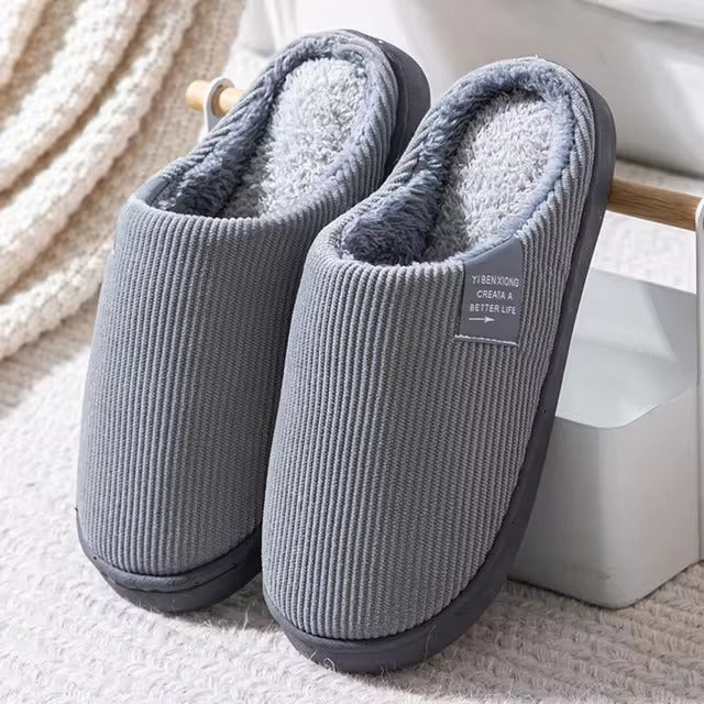 Non-Slip Winter Soft Slippers for Men