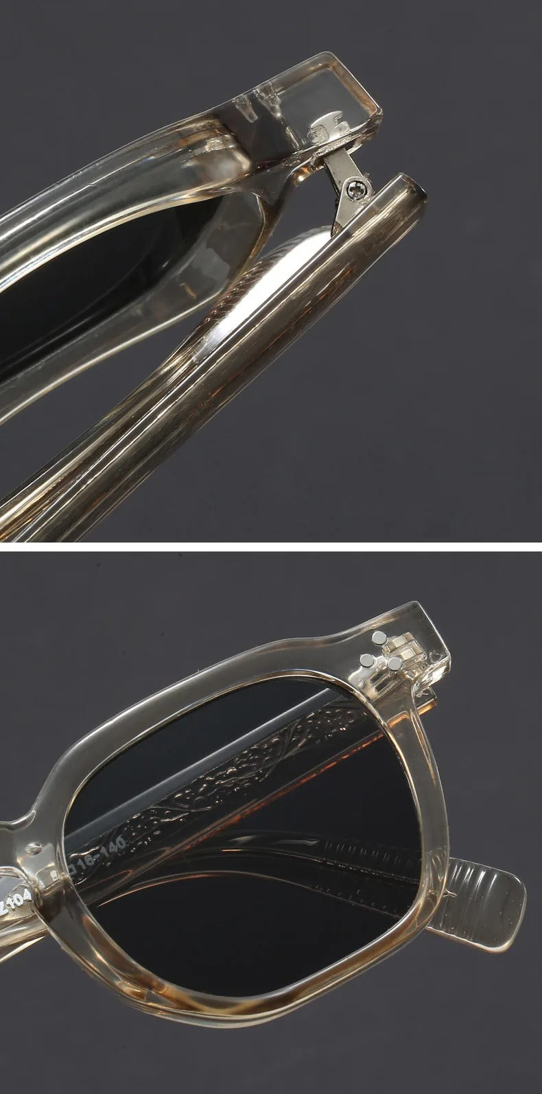 Urban Look Square Frame Polarized Glasses