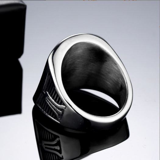 Retro Masonic Symbol Fashion Statement Ring