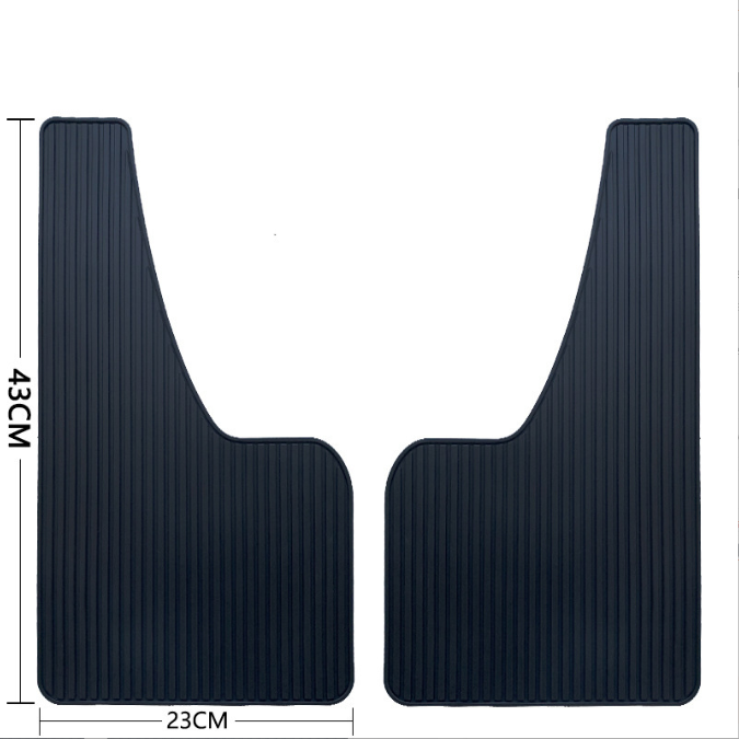 2 PCS Car Rubber Mudguard