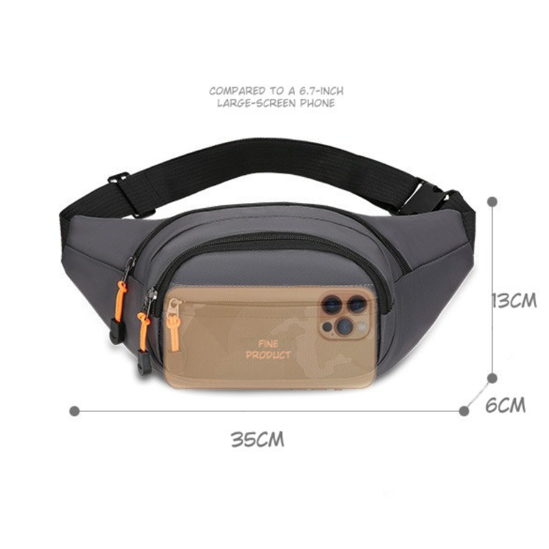 Wear-Resistant Multifunctional Waist Bag