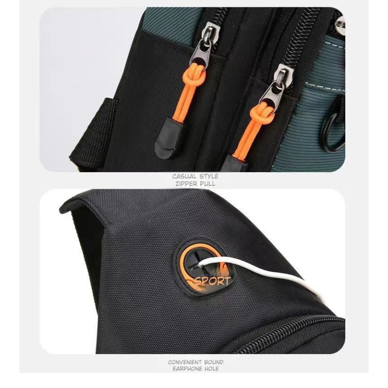 Urban Style Letter Pattern Shoulder Bag