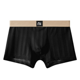 Comfortable Ice Silk Solid Color Briefs( Set of 03)