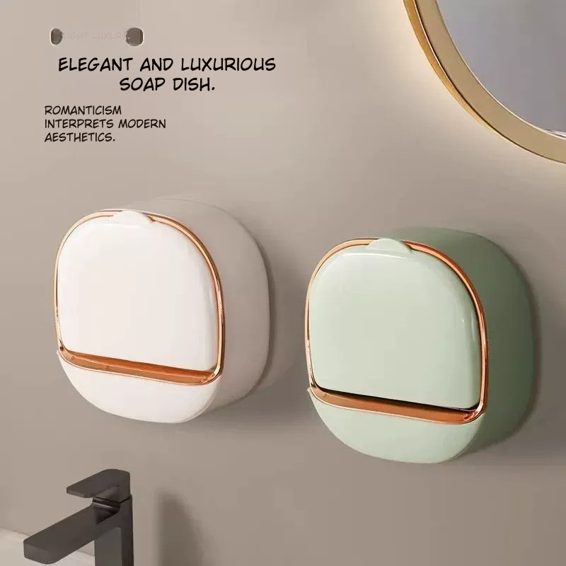 Free Punch Covered Bathroom Soap Box