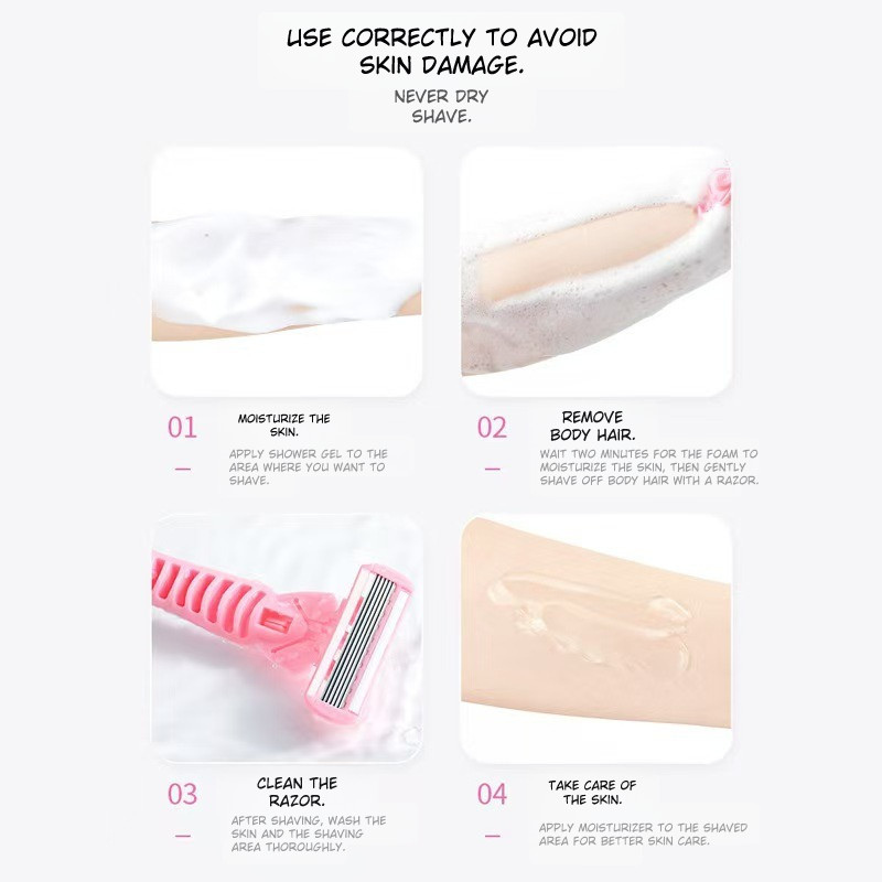 Silky Shave Six Layer Razor
