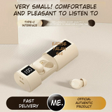UltraPlay Waterproof Earbuds with Digital Display