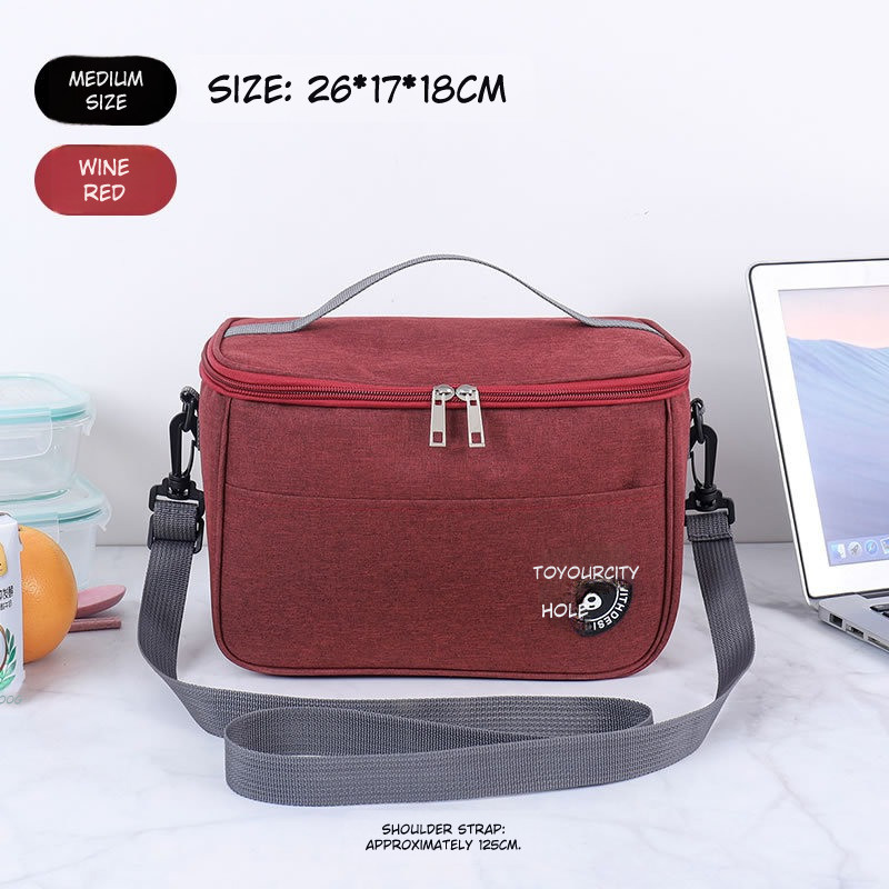 Durable Large Capacity Thermal Lunch Bag