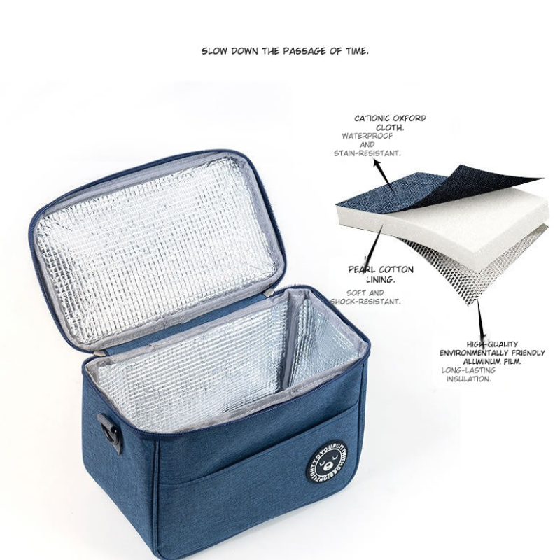 Durable Large Capacity Thermal Lunch Bag
