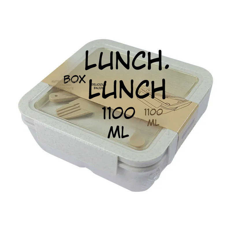 Compact Microwave Safe Lunch Box