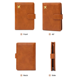 RFID Anti-Theft Soft Passport Bag