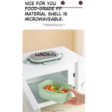 Multi-Compartment Microwave Bento Lunch Box
