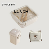 Compact Microwave Safe Lunch Box