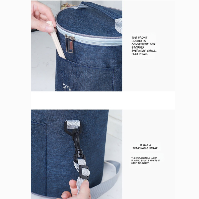 Portable Aluminum Foil Lunch Bag