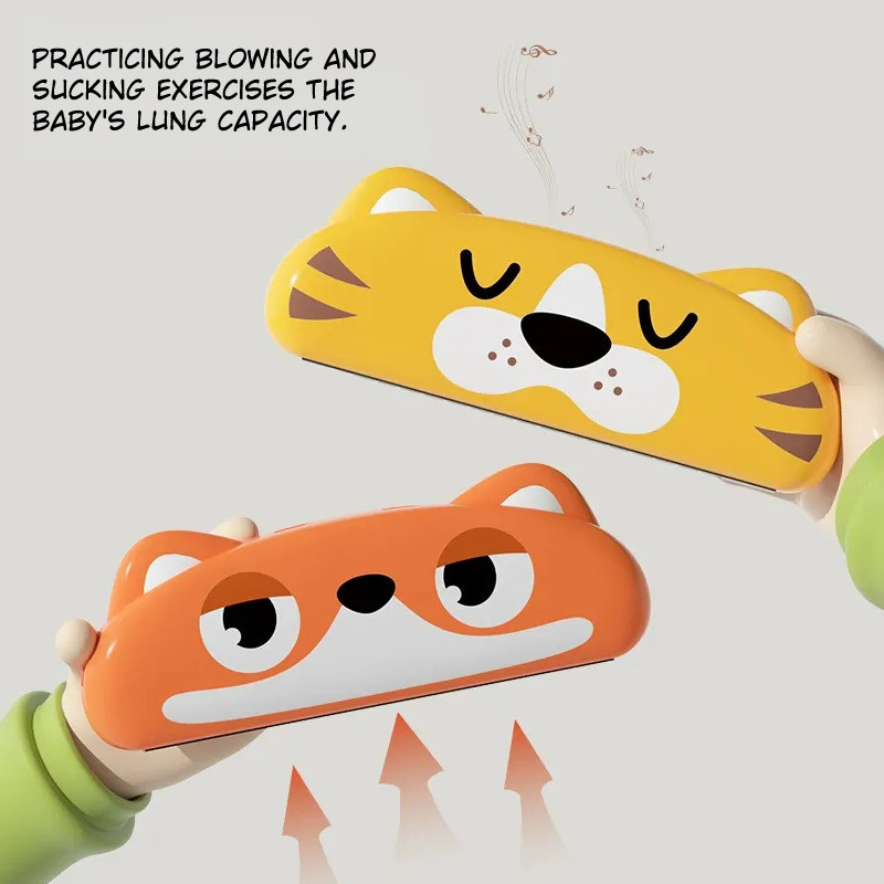 Animal-Themed Harmonica For Kids