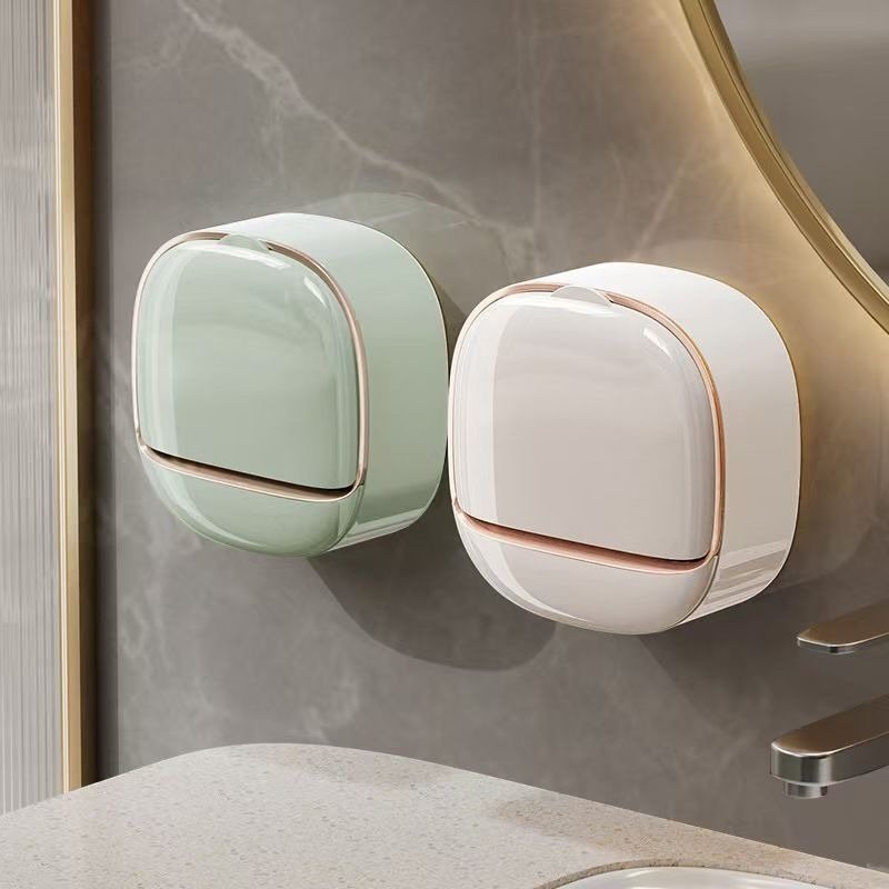 Free Punch Covered Bathroom Soap Box