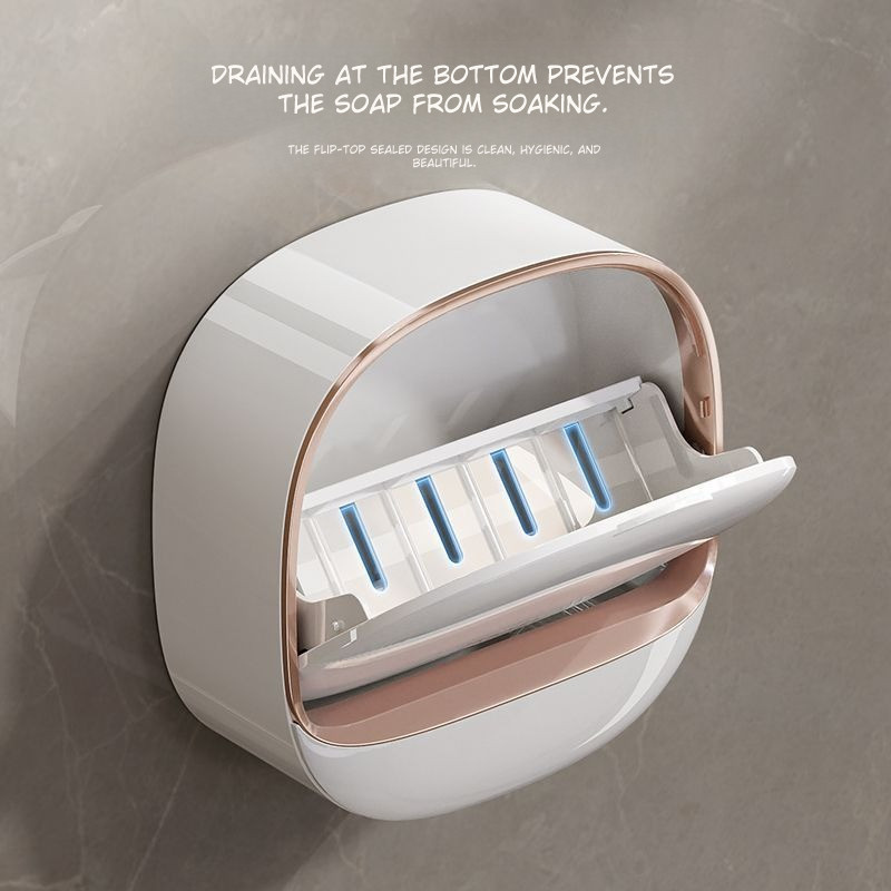 Free Punch Covered Bathroom Soap Box