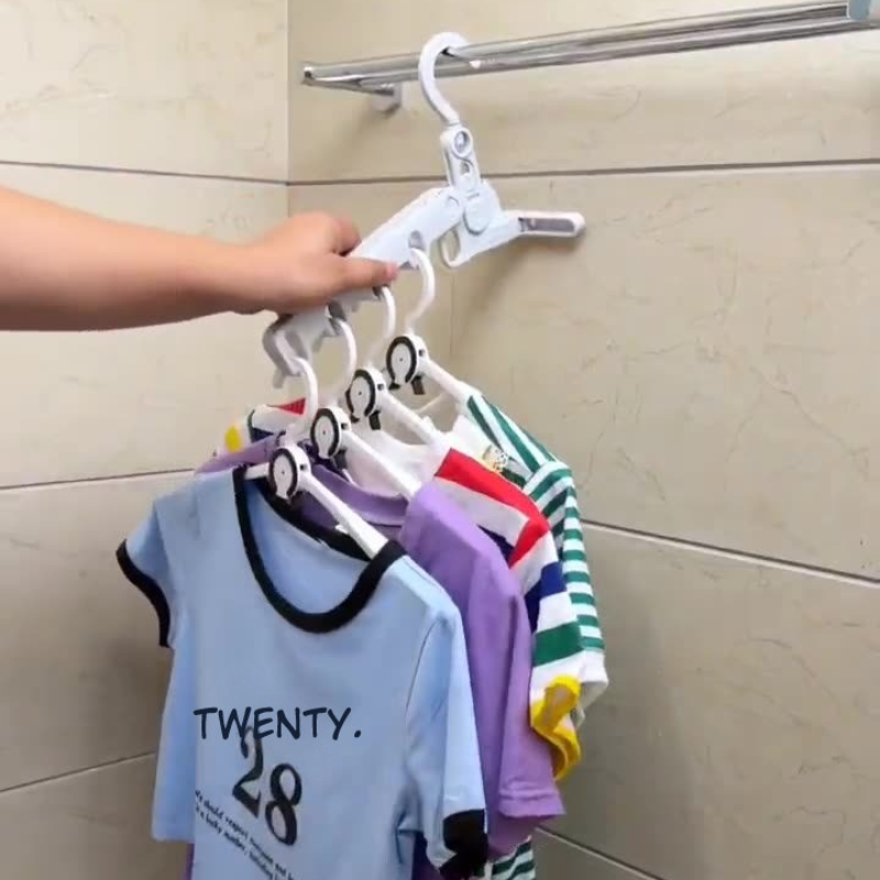 Folding Portable Wardrobe Hanger