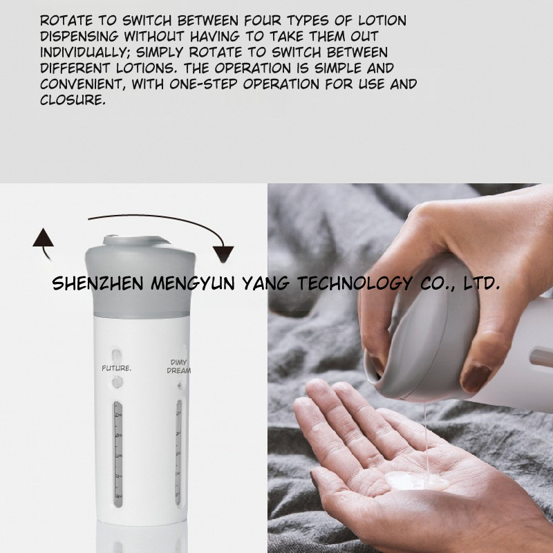 Portable  Multi-Use 4-in-1 Liquid Containers